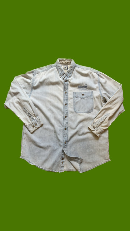 Harrah’s Denim Button Up