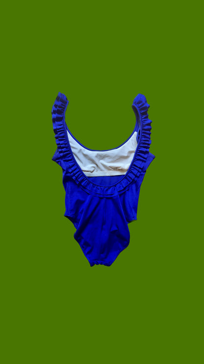 Bill Blass Ruffle Swimsuit