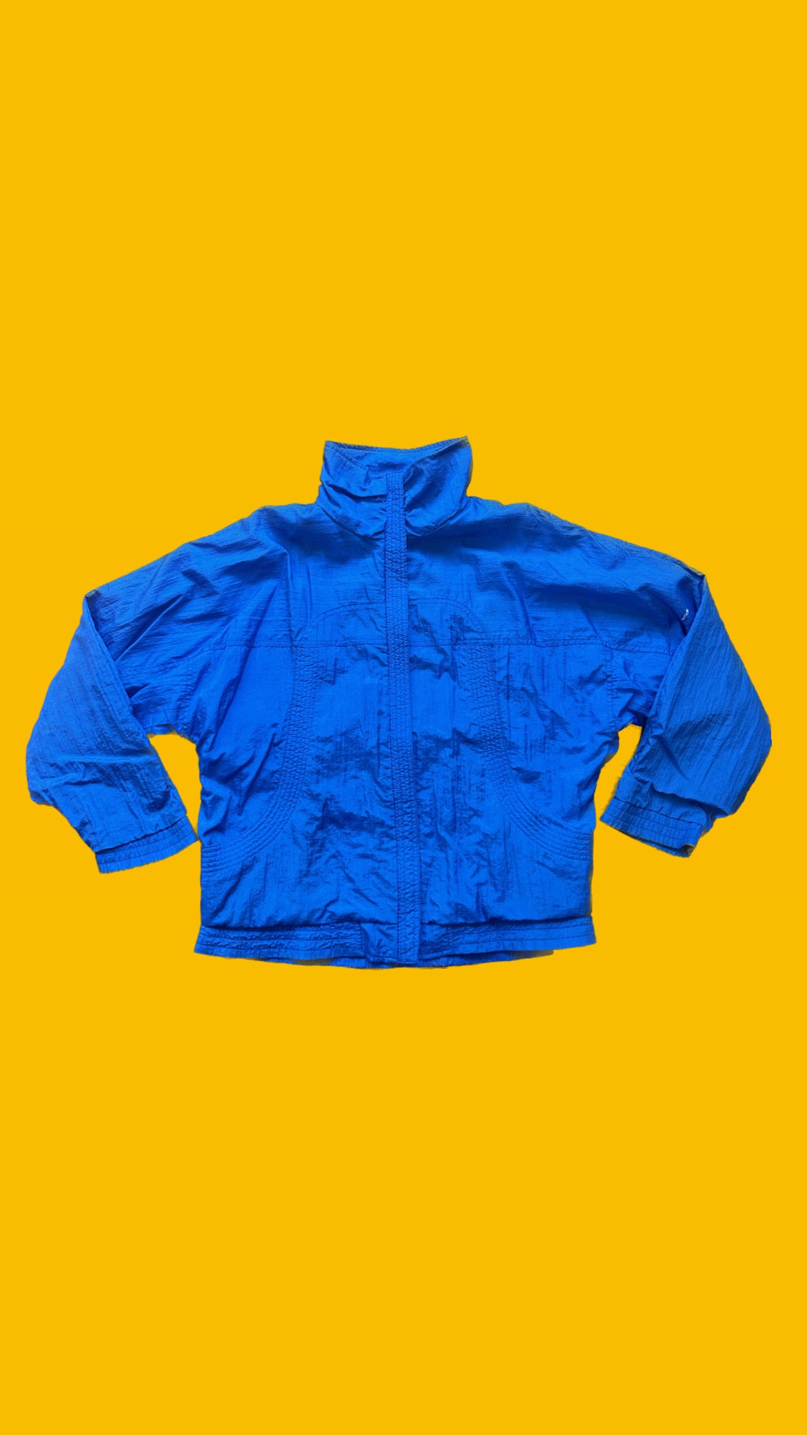 Blue Windbreaker