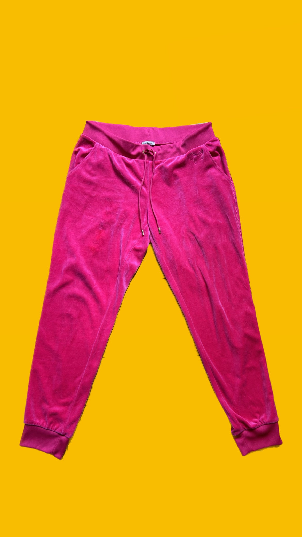 Juicy Couture Pink Velour Sweatpants