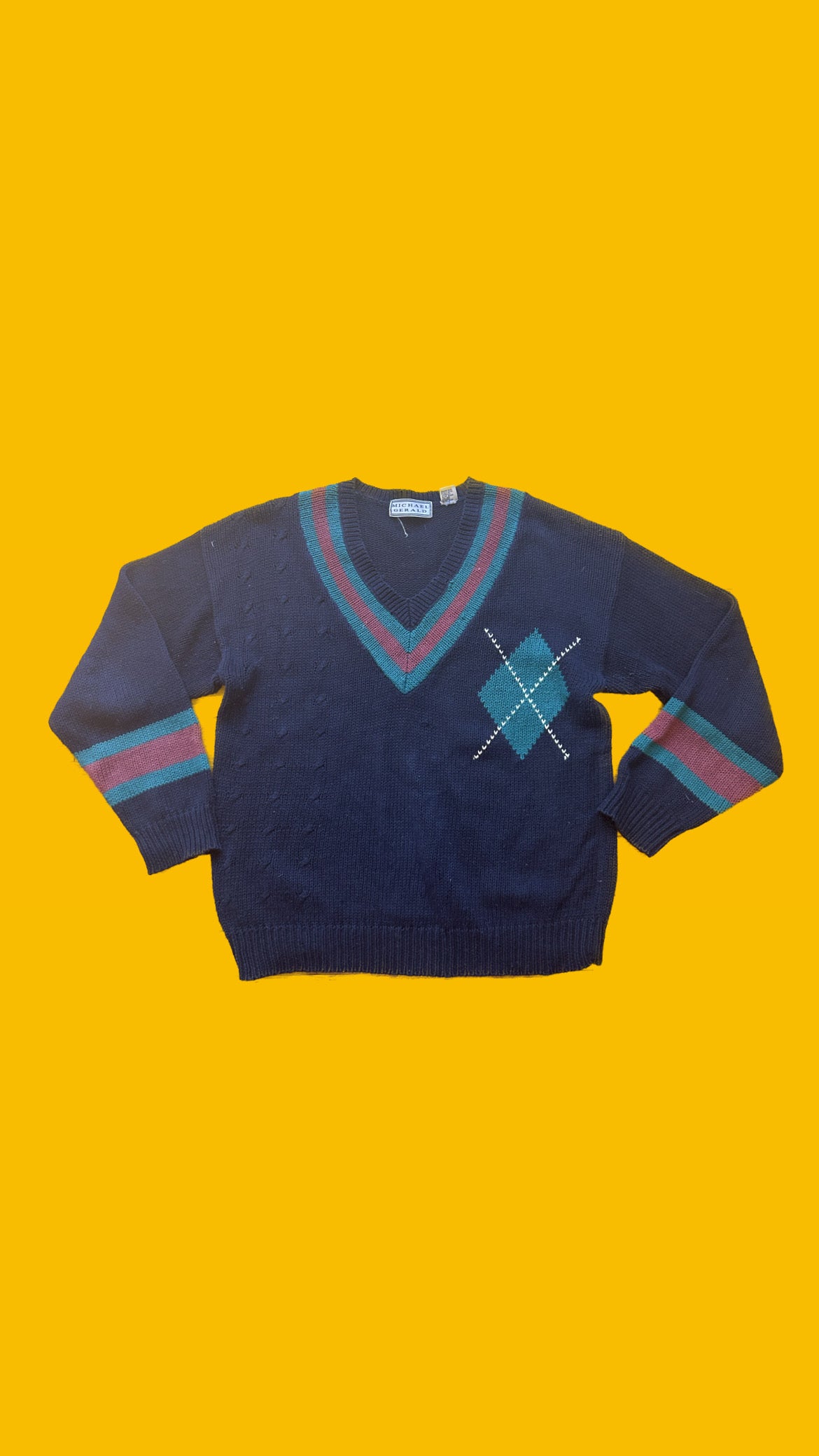 Michael Gerald Navy Sweater