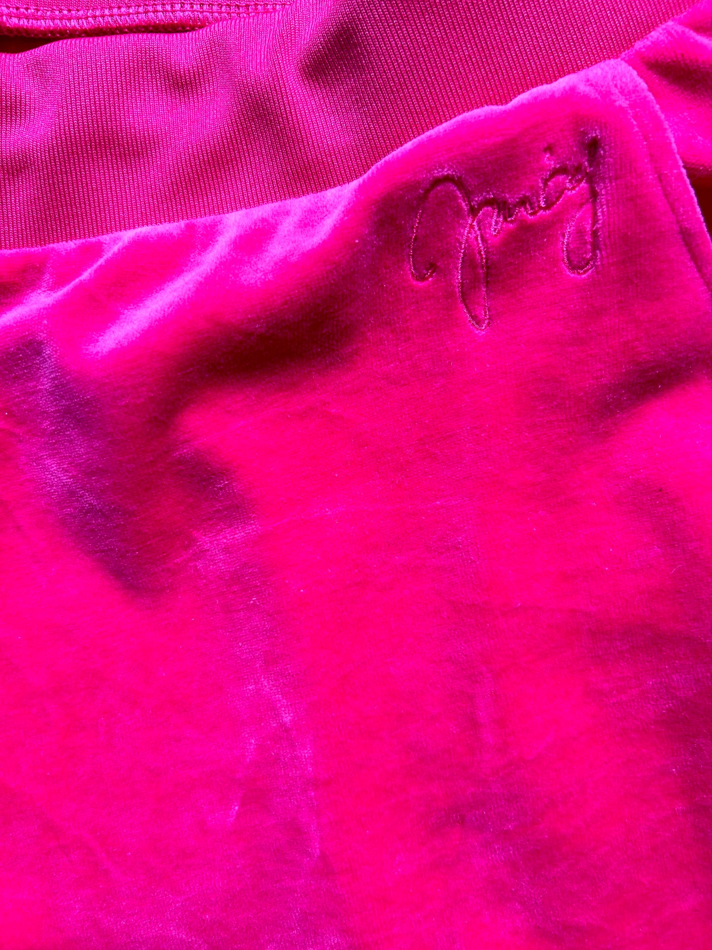 Juicy Couture Pink Velour Sweatpants