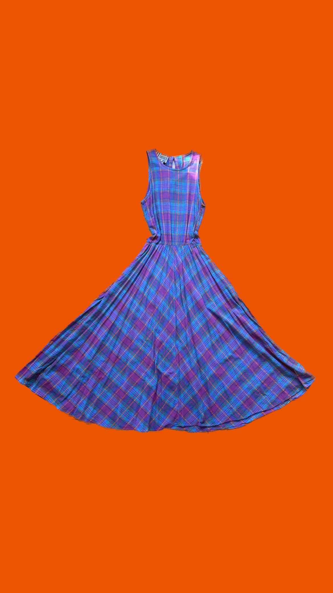 Forenza Bright Plaid Dress