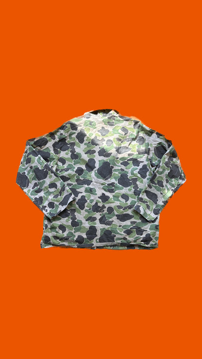 Duck Camo Button Up Jacket